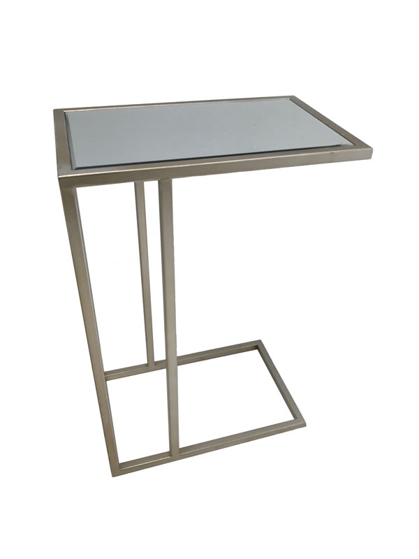 Sofa Table in Silver Colour Finish