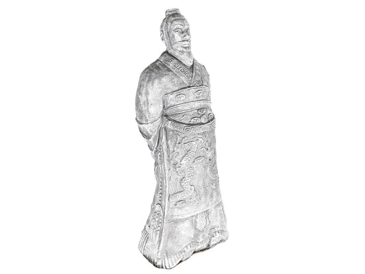 Emperor Statue - White Stone