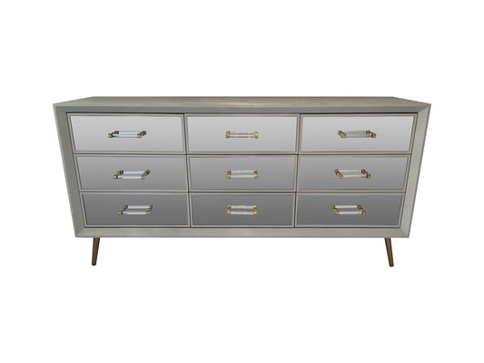 Carnaby Mirrored Chest of Drawers » White