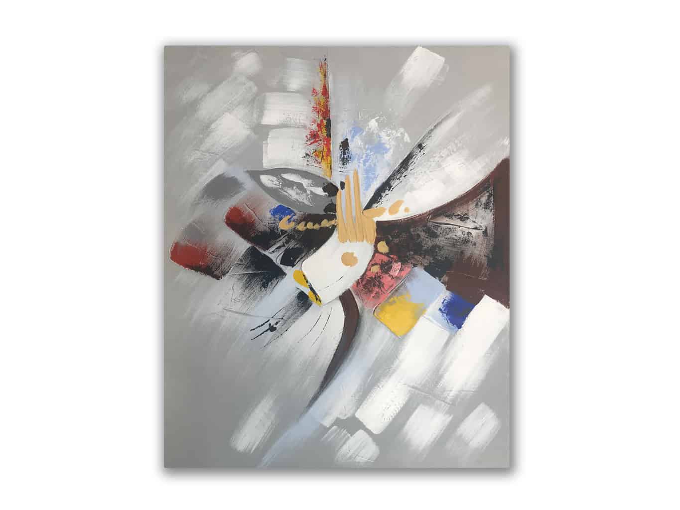 Abstract Painting on Canvas » Wall Art