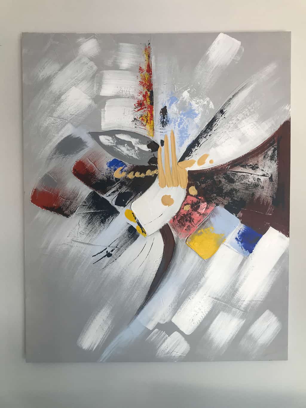 Abstract Painting on Canvas » Wall Art