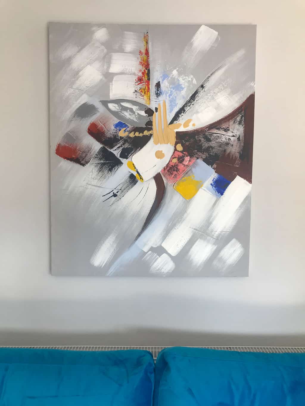 Abstract Painting on Canvas » Wall Art