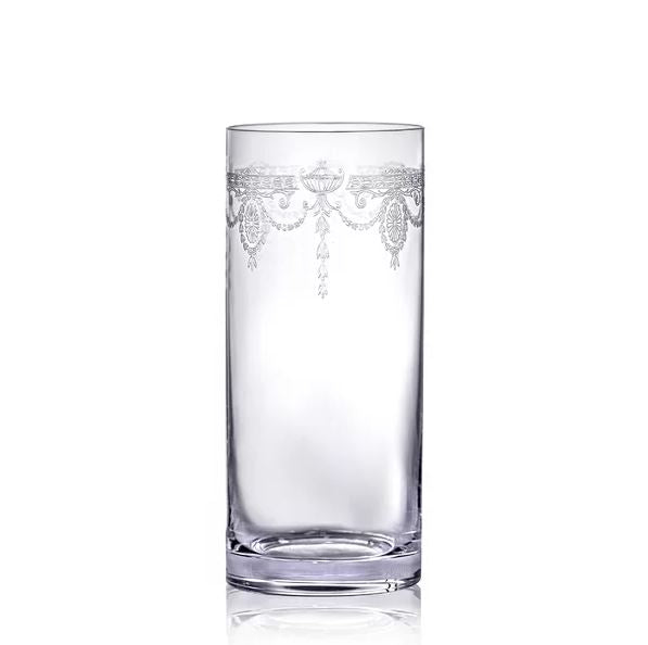 Set of 6 Catherine Tumblers, drinking glasses, clear