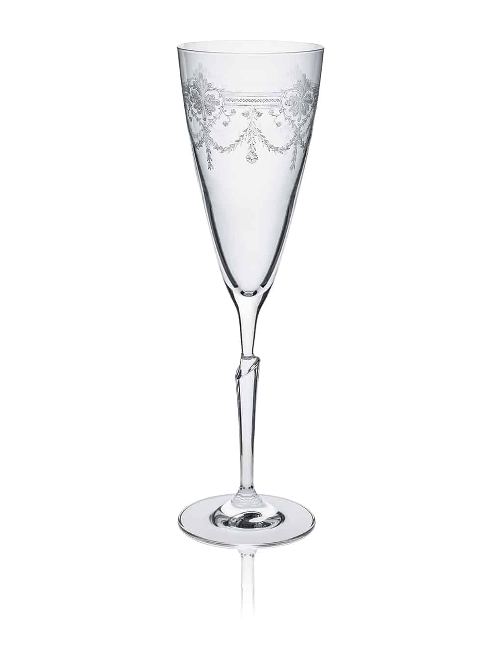 First Lady Flute glass clear