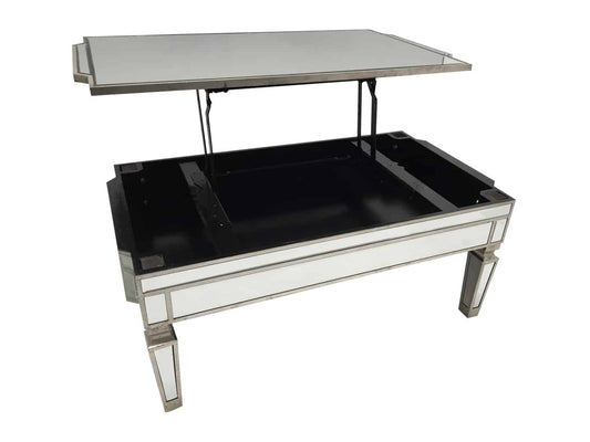 Mirrored coffee table